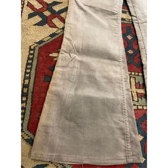 NWT NOS Levi’s Corduroy Big Bell Bottom Pants Jeans Gray 784-1555 26 X 29 80s - Picture 5 of 15